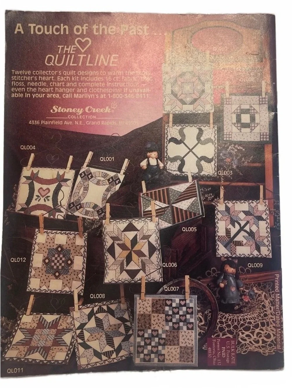 READ VTG Stoney Creek Stitch Collection Magazine Sept/Oct 1991 Volume 3 Number 5